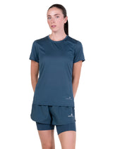 Ronhill Women's Core S/S Tee in Evening Haze - front