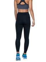 Ronhill Women's Core Tight in All Black - worn, back