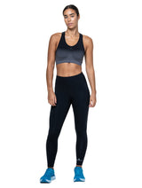 Ronhill Women's Core Tight in All Black - worn, front