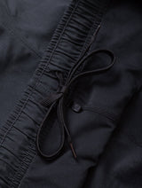 Ronhill Women's Core Twin Short in All Black - drawcord detail