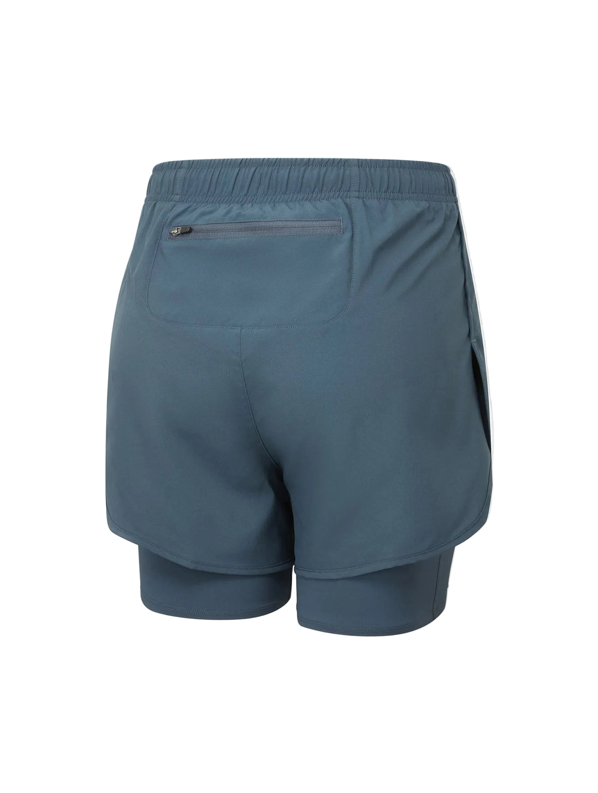 Ronhill Women's Core Twin Short in Evening Haze - flat, back