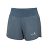 Ronhill Women's Tech 4.5" Short in Evening Haze/Seafoam - front