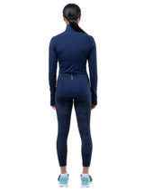 Ronhill Women's Tech 7/8 Tight in Dark Navy/Serpent - detail, 4