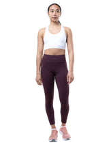 Ronhill Women's Tech 7/8 Tight in Espresso - detail, 2