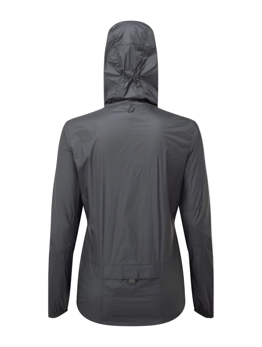 Ronhill Women's Tech All-Terrain Jacket in All Black - back