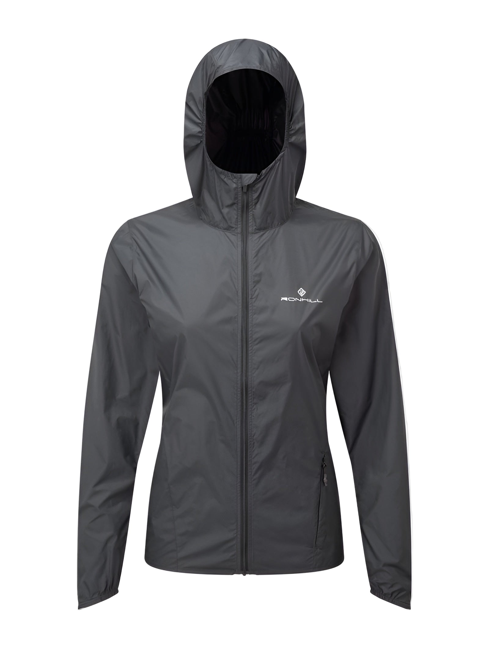 Ronhill Women's Tech All-Terrain Jacket in All Black - front