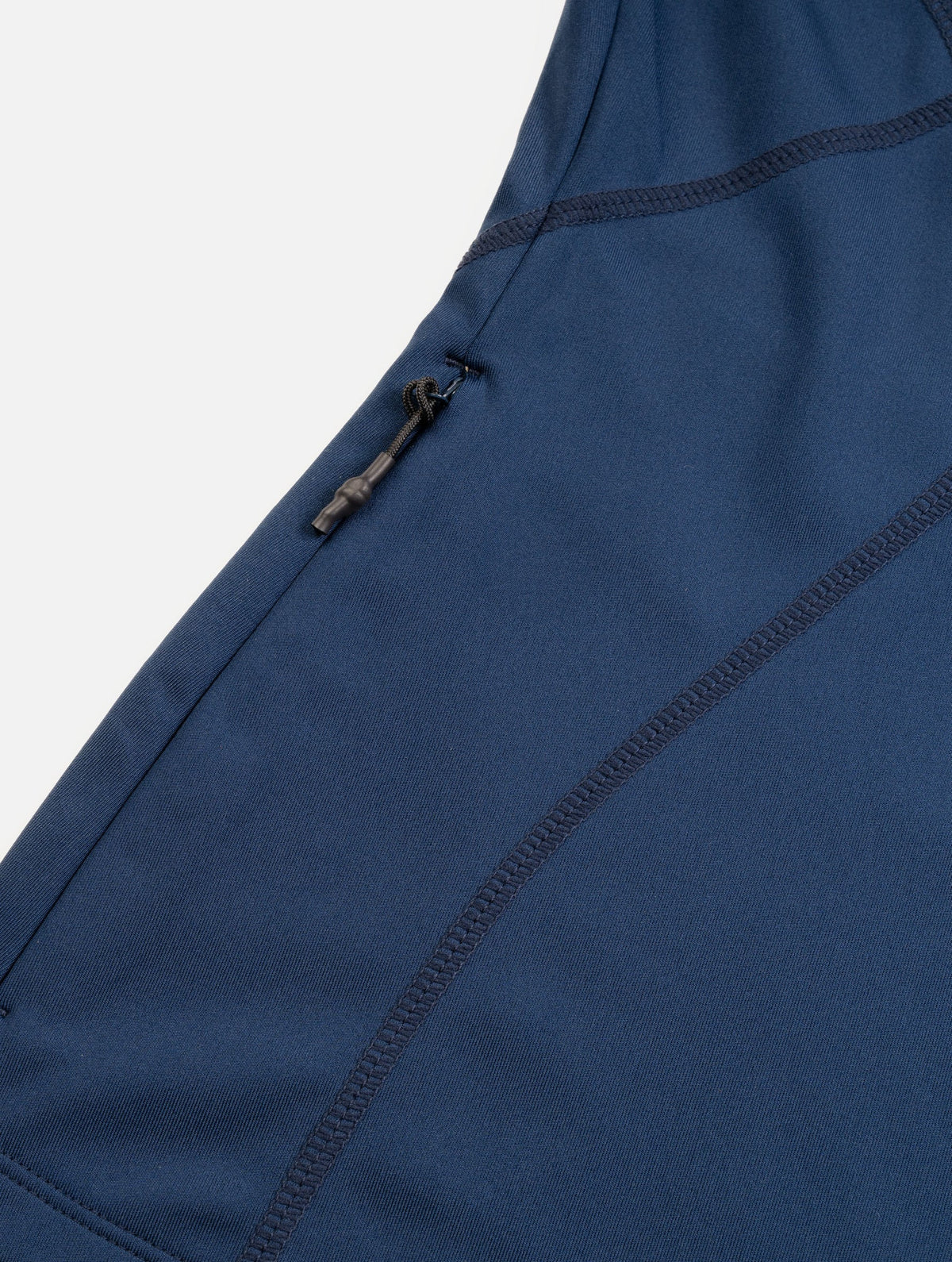 Ronhill Women's Tech Contour Jacket in Dark Navy - side seam detail
