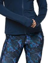 Ronhill Women's Tech Contour Jacket Outdoor Action Dark Navy - Detail