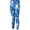 Ronhill Women's Tech Crop Tight Outdoor Action Blue Summer Haze- Front