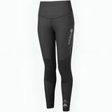 Ronhill Women's Tech GORE-TEX Windstopper Tight All Black - front