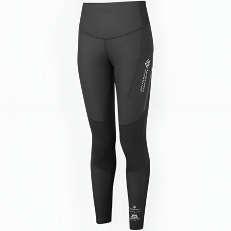 Ronhill Women's Tech GORE-TEX Windstopper Tight All Black - front