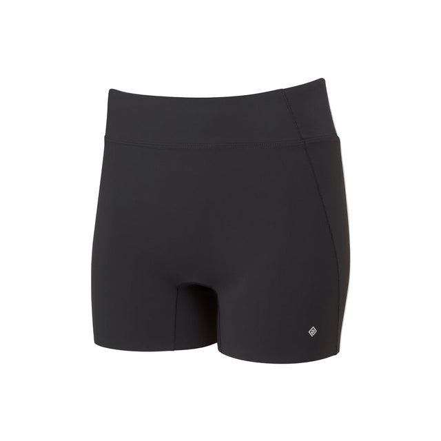 Ronhill Women's Tech Race Stretch Short in All Black - front