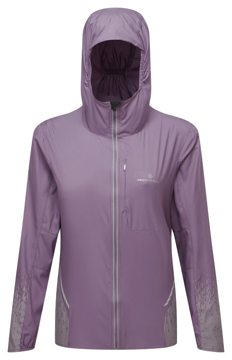 Ronhill Women's Tech Reflect Jacket in Dark Iris/Reflect - front