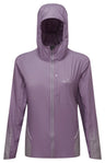Ronhill Women's Tech Reflect Jacket in Dark Iris/Reflect - front