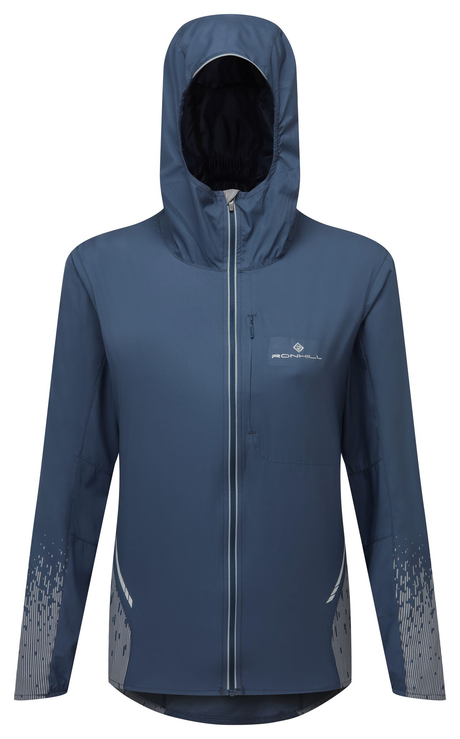Ronhill Women's Tech Reflect Jacket in Dark Navy/Reflect - front