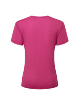 Ronhill Women's Tech S/S Tee in Exuberance/Classic Blue - back