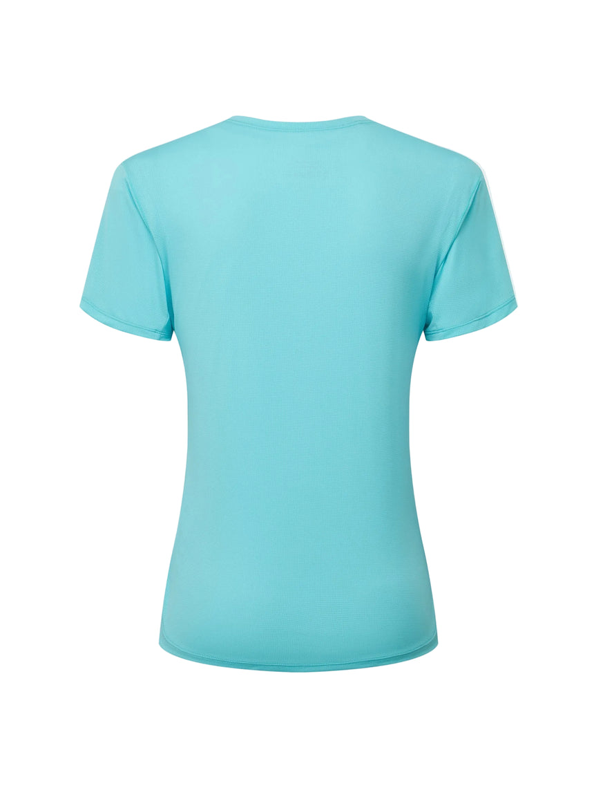 Ronhill Women's Tech S/S Tee in Larimar/Exuberance - back