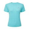 Ronhill Women's Tech S/S Tee in Larimar/Exuberance - front