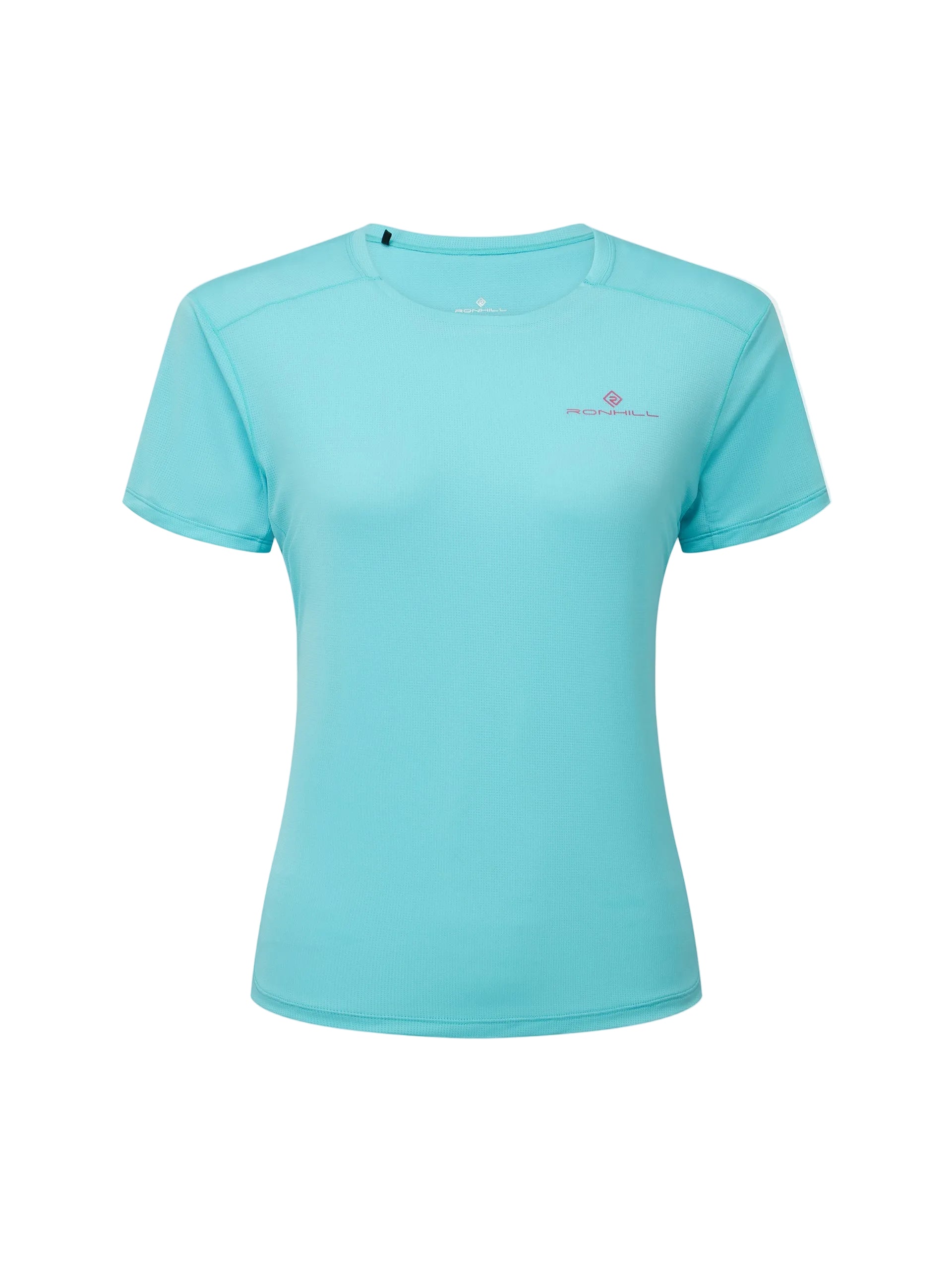 Ronhill Women's Tech S/S Tee in Larimar/Exuberance - front