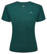 Ronhill Women's Tech S/S Tee in Seaweed/Iris - front