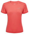 Ronhill Women's Tech S/S Tee in Sorbet Sun/Florida - front