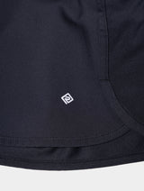 Ronhill Women's Tech Skort in All Black - hem detail