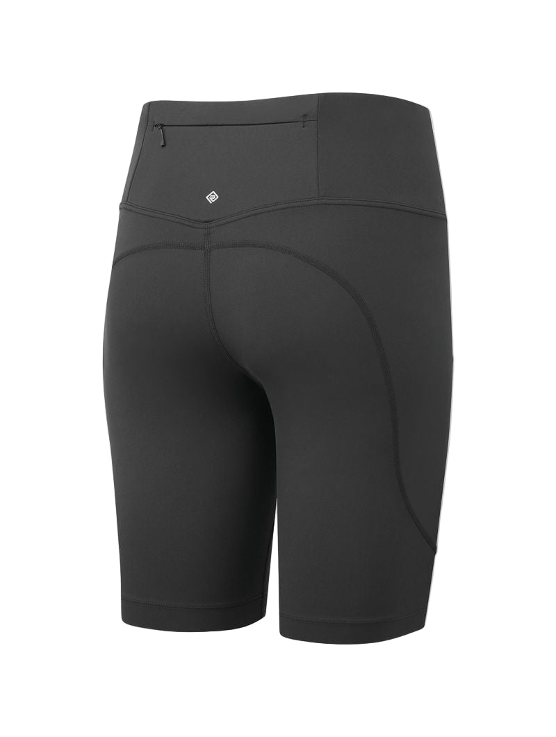 Ronhill Women's Tech Stretch Short in All Black - back