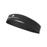 Ronhill Lightweight Headband  Outdoor Action All Black- Front