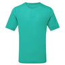 Ronhill Men's Tech S/S Tee Outdoor Action Deep Laguna/Seafaring- Front