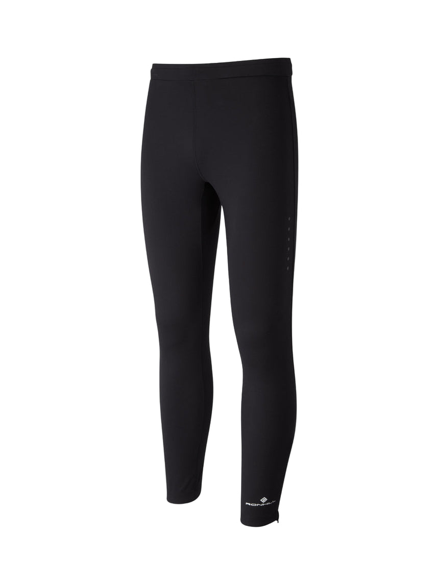 Ronhill Mens Core Tight Outdoor Action All Black- Front