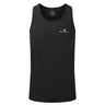 Ronhill Mens Core Vest Outdoor Action Black/Bright White- Front