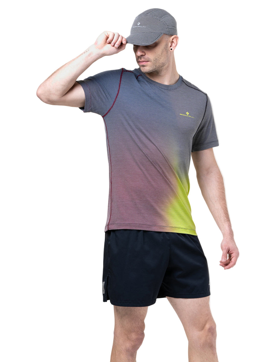 RonhillRonhill Men's Tech Golden Hour TeeOutdoor Action