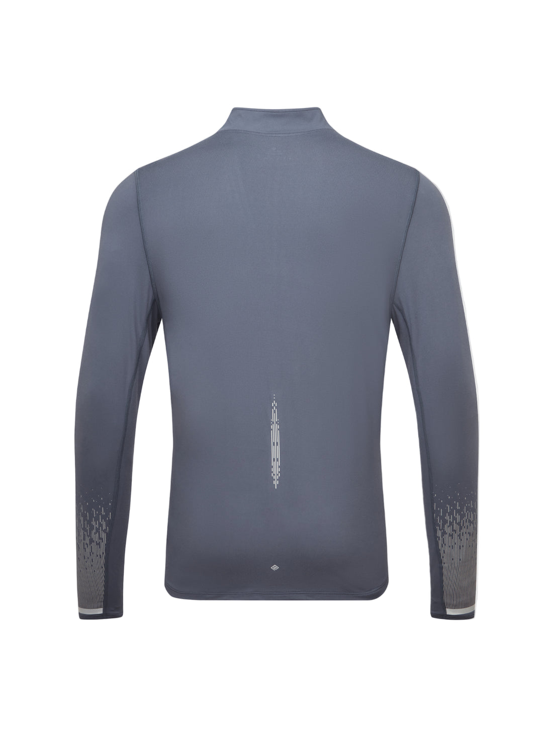 Ronhill Mens Tech Reflect 1/2 Zip Outdoor Action Anchor/Reflect- Back