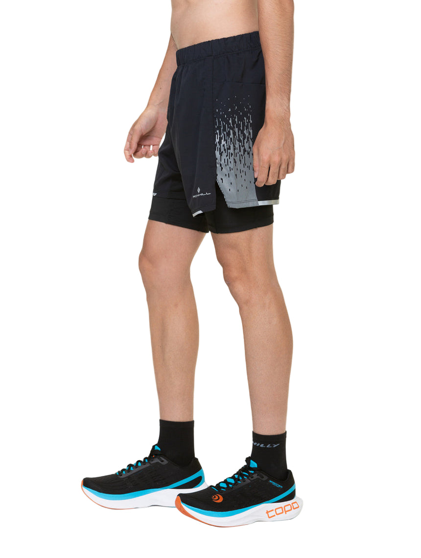 RonhillRonhill Mens Tech Reflect 5" Twin ShortOutdoor Action