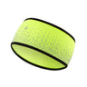 Ronhill Reflect Headband Outdoor Action Fluo Yellow/Reflect- Front