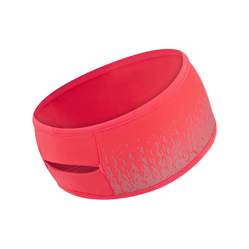 Ronhill Reflect Headband Outdoor Action Hot Coral/Reflect- Black
