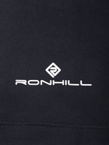 Ronhill Women's Core Capri Outdoor Action All Black- Brand Logo