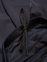 Ronhill Women's Tech Capri Outdoor Action All Black- Drawcord