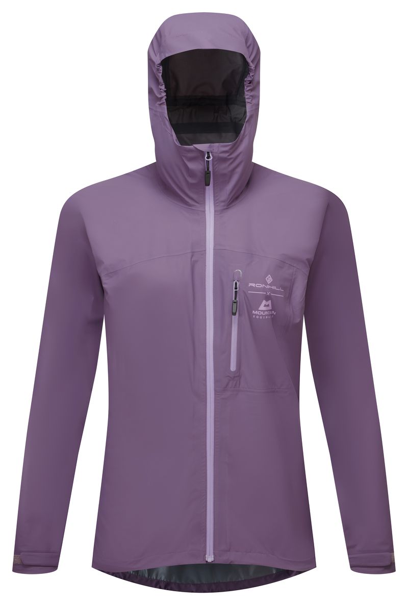 Ronhill Women's Tech Gore-Tex Mercurial Jacket 2 Outdoor Action Dark Iris- Front
