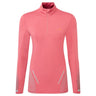 Ronhill Women's Tech Reflect 1/2 Zip Outdoor Action Salsa/Reflect- Front
