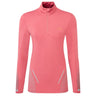 Ronhill Women's Tech Reflect 1/2 Zip Outdoor Action Salsa/Reflect- Front