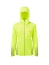 Ronhill Women's Tech Reflect Jacket Outdoor Action Fluo Yellow/Reflect- Front