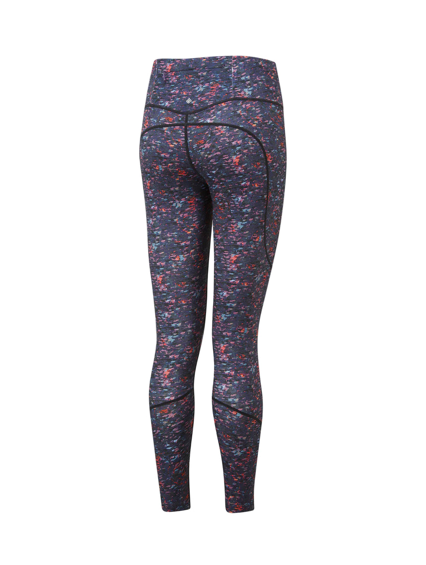 Ronhill Women's Tech Tight Outdoor Action Dark Navy Twilight- Back