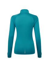 Ronhill Women's Tech Winter 1/2 Zip Outdoor Action Marine/Acid- Back
