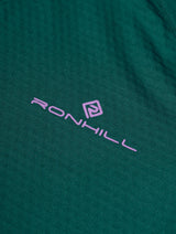 Ronhill Women's Tech Winter 1/2 Zip Outdoor Action Seaweed/Iris- Brand Logo