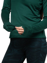 Ronhill Women's Tech Winter 1/2 Zip Outdoor Action Seaweed/Iris- Mitt