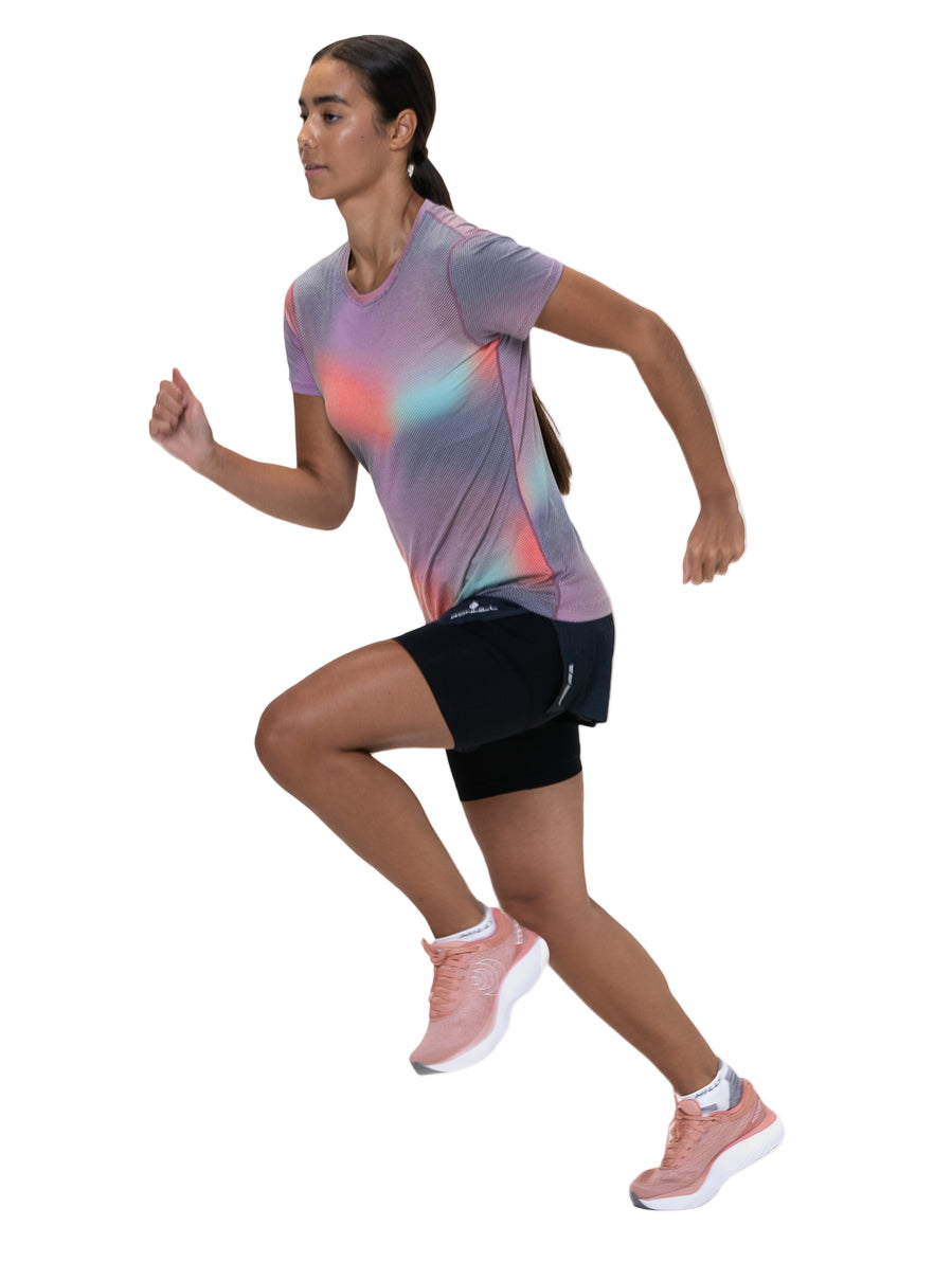 RonhillRonhill Women's Tech Golden Hour S/S TeeOutdoor Action