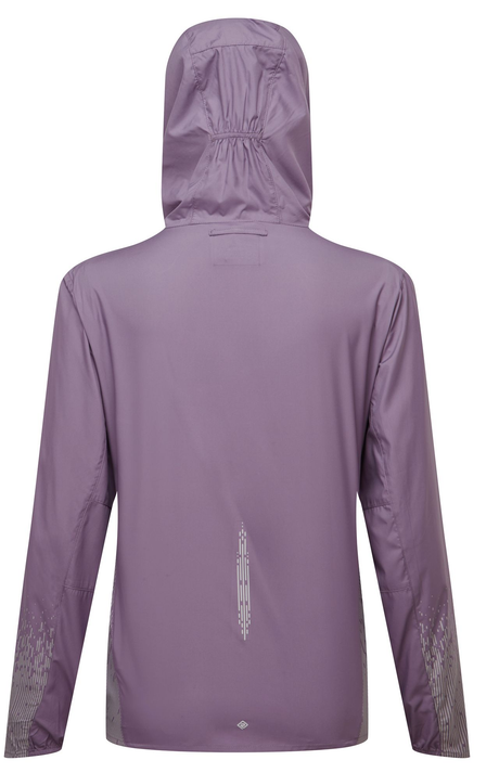 Ronhill Womens Tech Reflect Jacket Outdoor Action Dark Iris/Reflect- Back