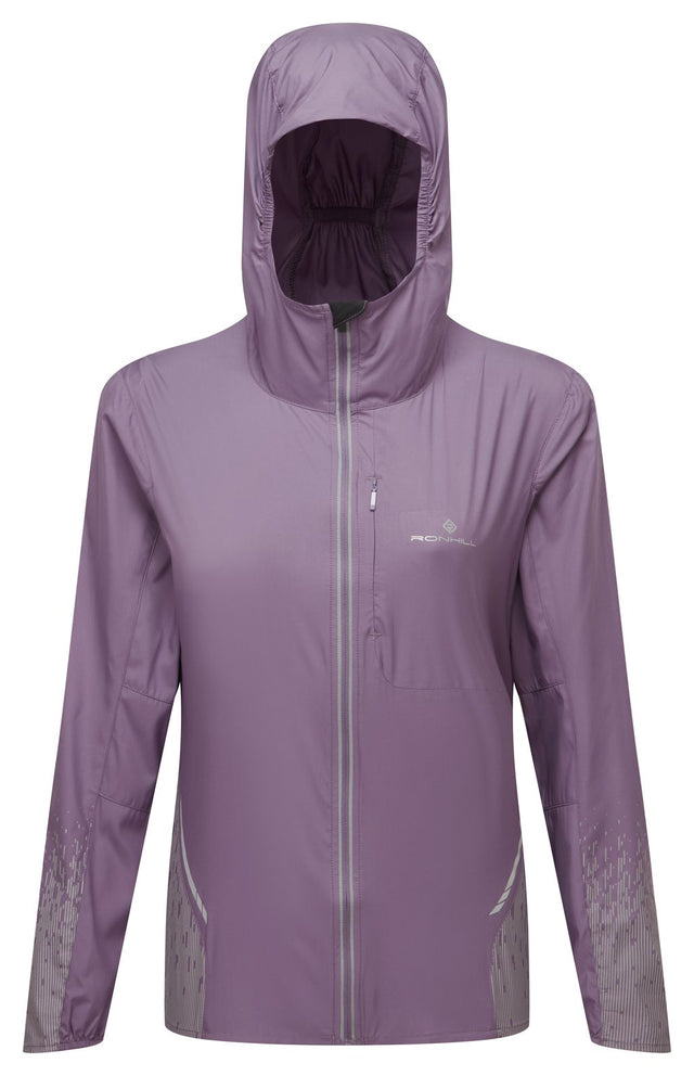 Ronhill Womens Tech Reflect Jacket Outdoor Action Dark Iris/Reflect- Front