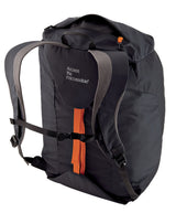 Petzl Kliff Rope Bag Outdoor Action Gray - Back View